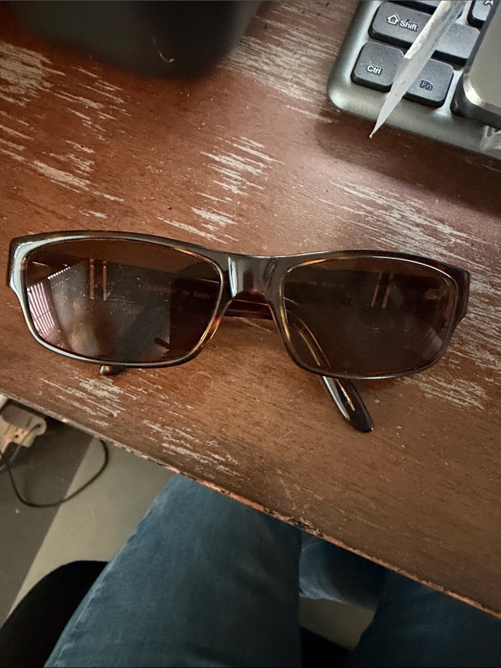 Carrera by Safilo Telesto Brown Tortoiseshell Rectangular Sunglasses